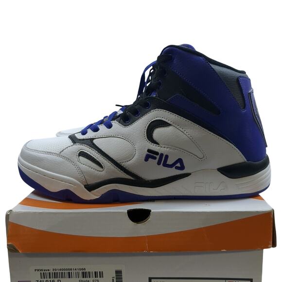 FILA‎ Kj7 Men’s 11.5 White Royal Blue Black Kevin Johnson Duke Basketball NIB main image 11
